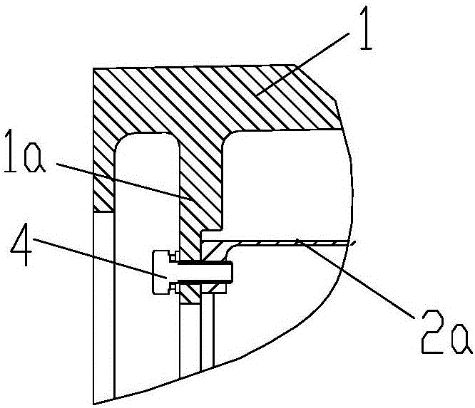 Mounting structure for aircraft built-in type engine and shifting assembly method for mounting structure