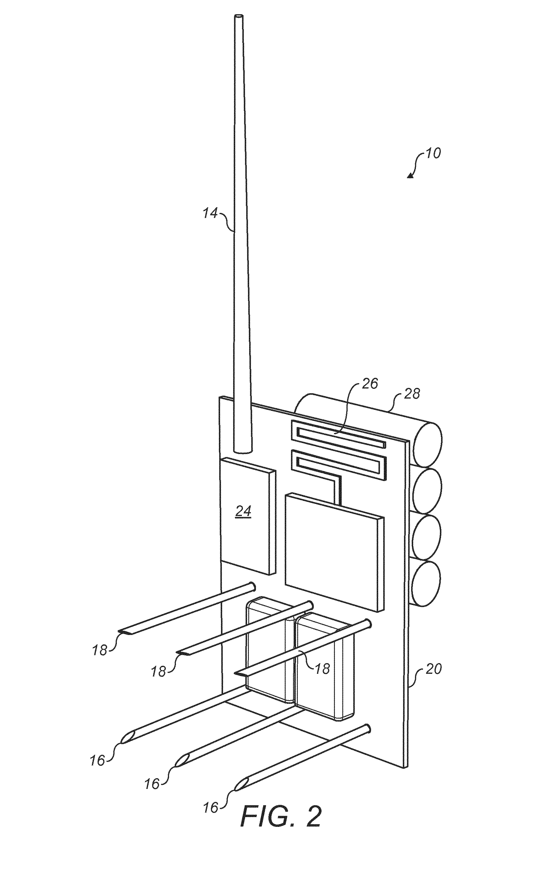 Device and method for measuring plant growth conditions