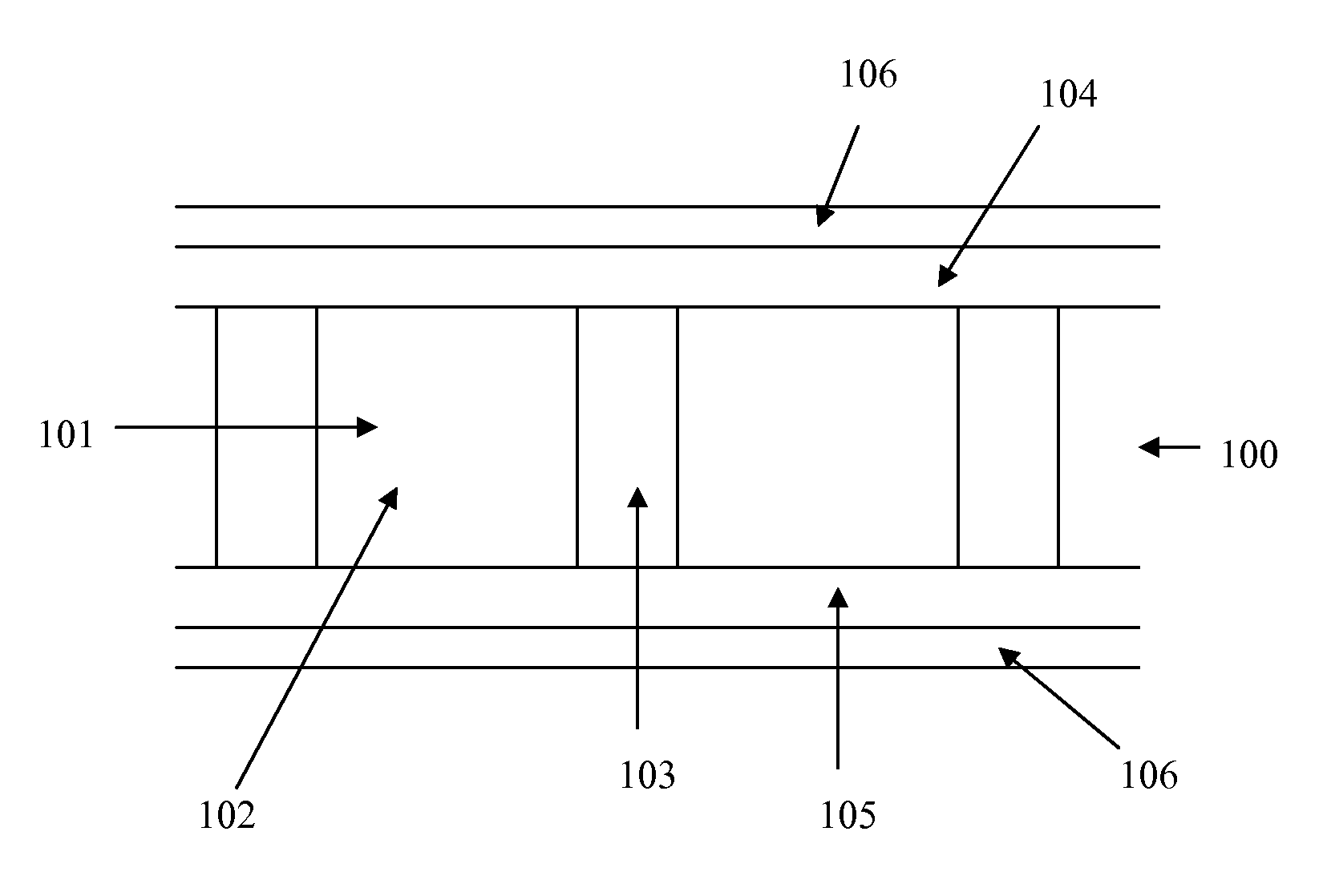 Luminance enhancement structure for reflective display devices