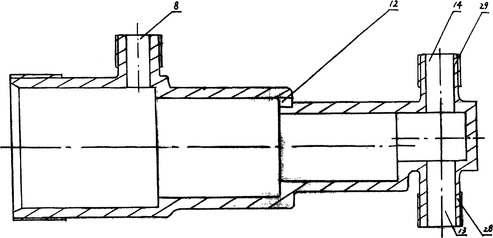 Liquamatic piston type fertilization pump