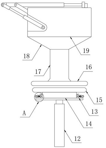 A weighing device for food packaging