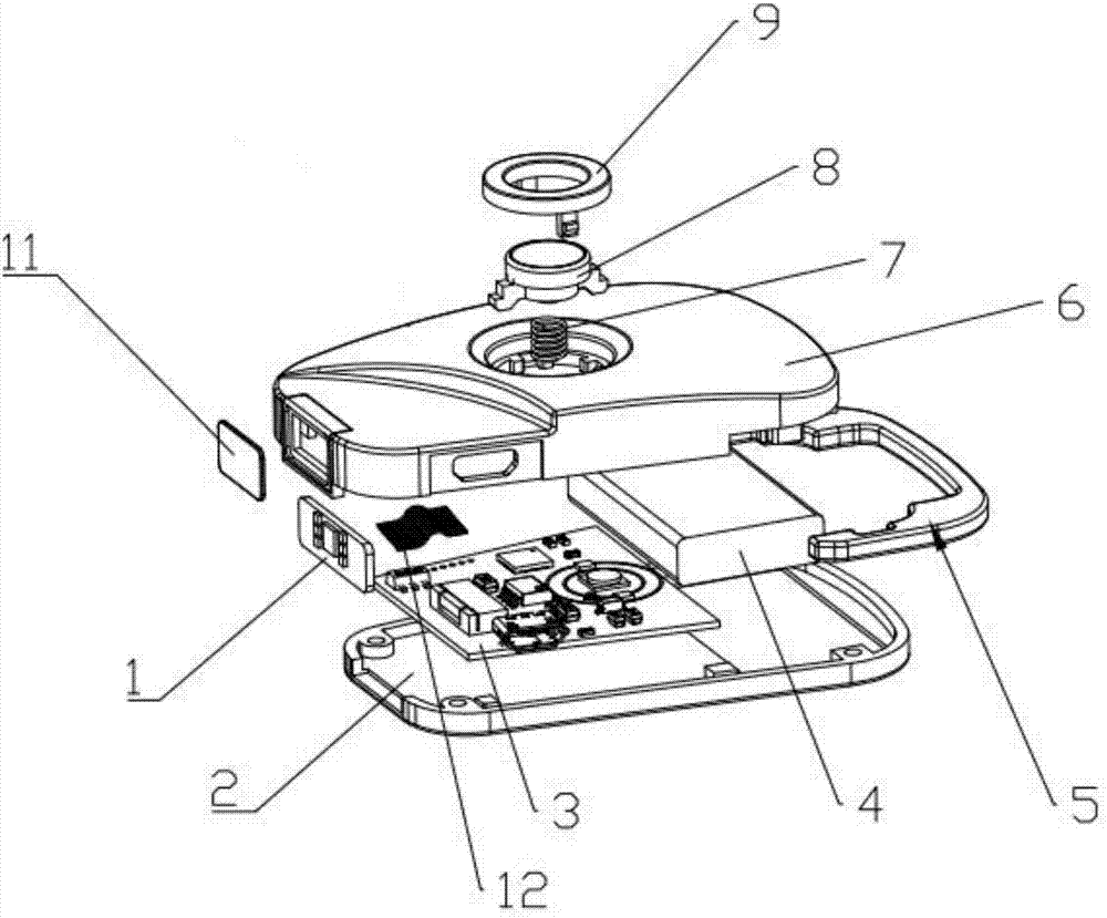 Portable detection equipment and detection method for quickly detecting internal quality of fruit