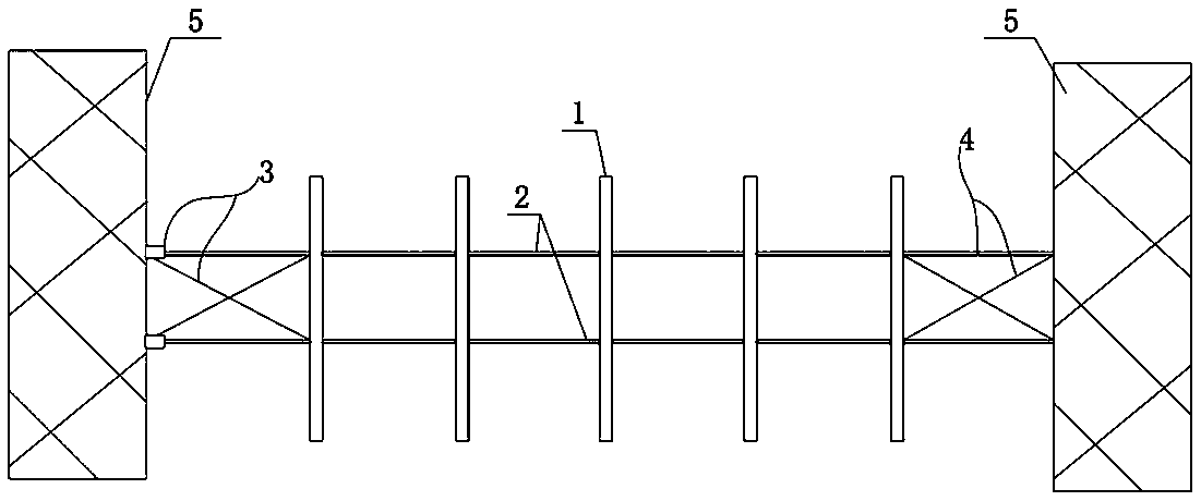 Suspended hidden frame glass curtain wall system