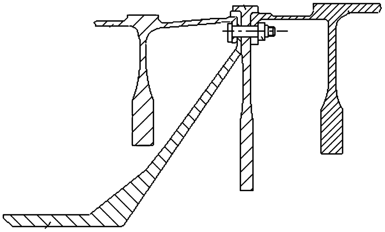 An integral disc shaft structure