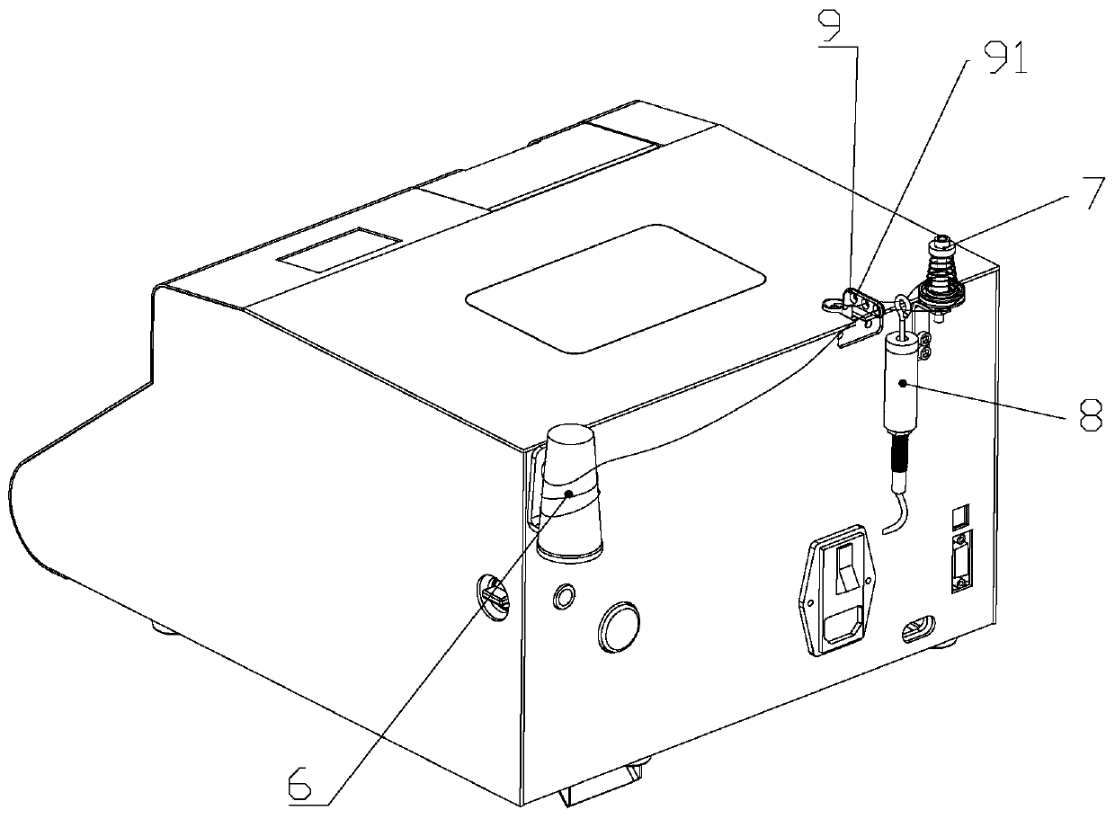 Intelligent full-automatic hot-melting button wrapping machine