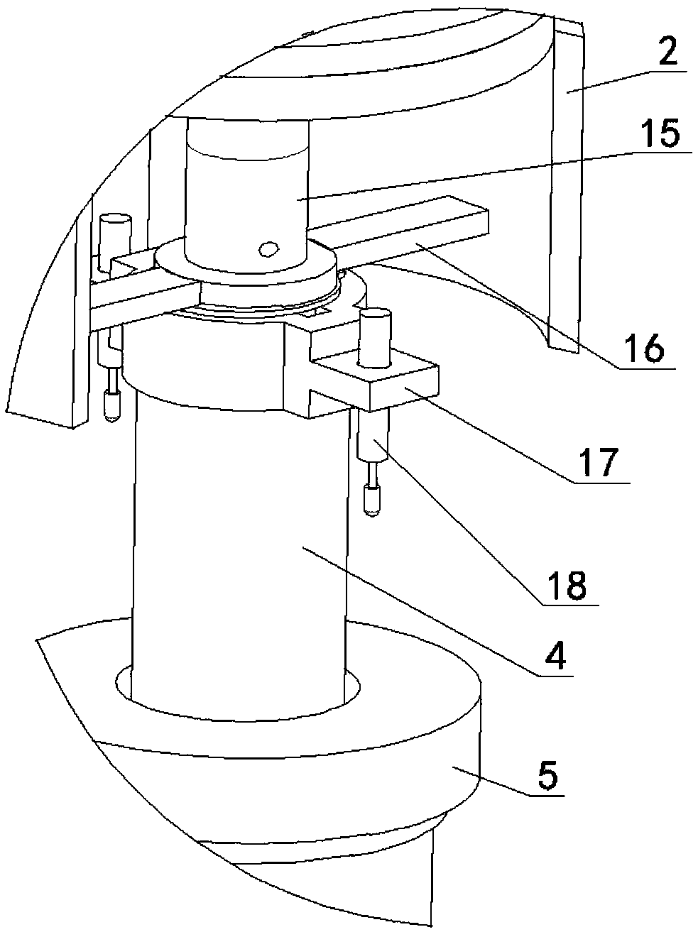 An automatic deburring device