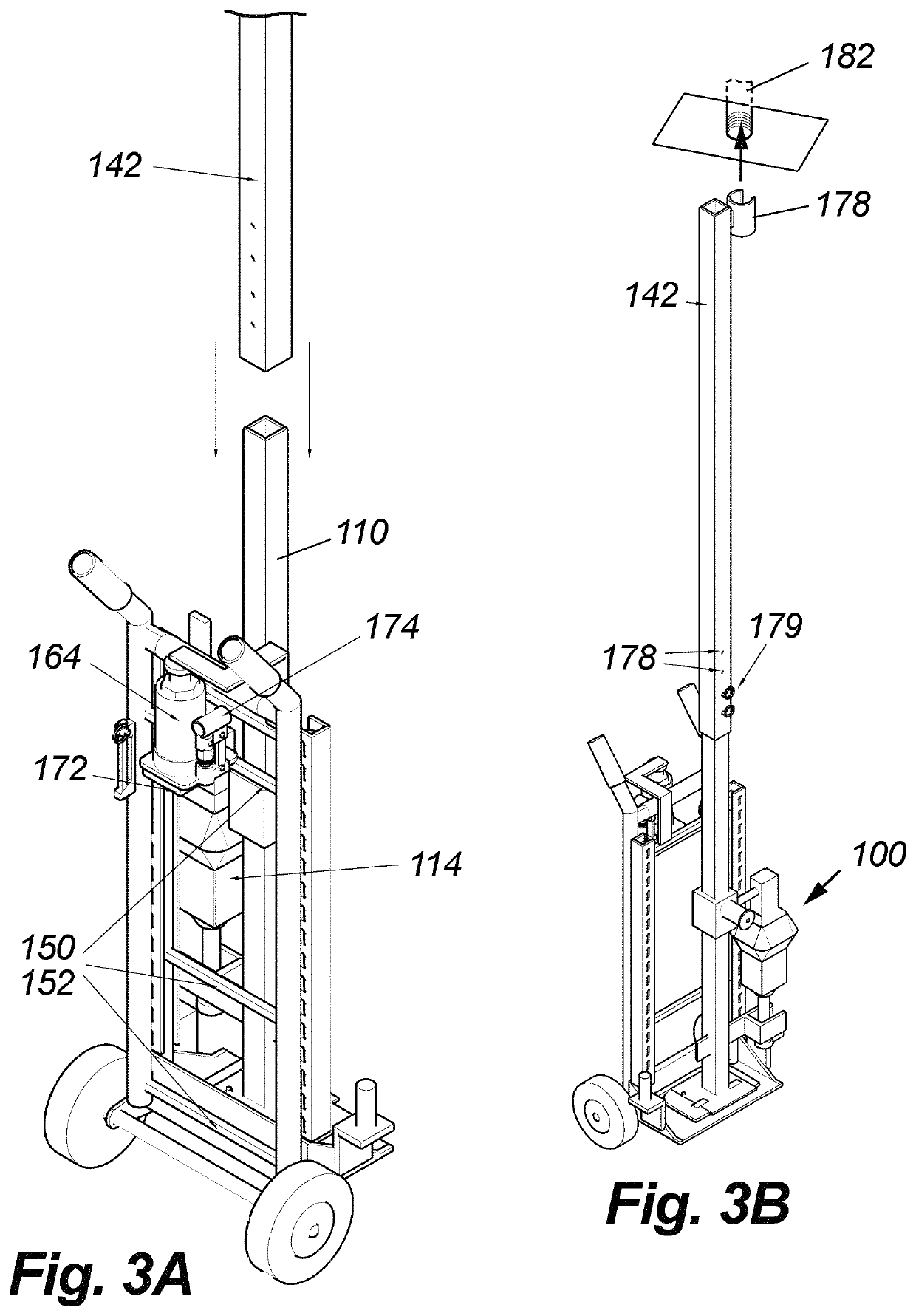 Wire puller lift dolly