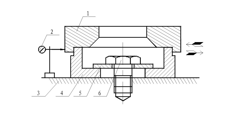 Method for detecting internal diameter size of extra-large bearing ferrule seam allowance