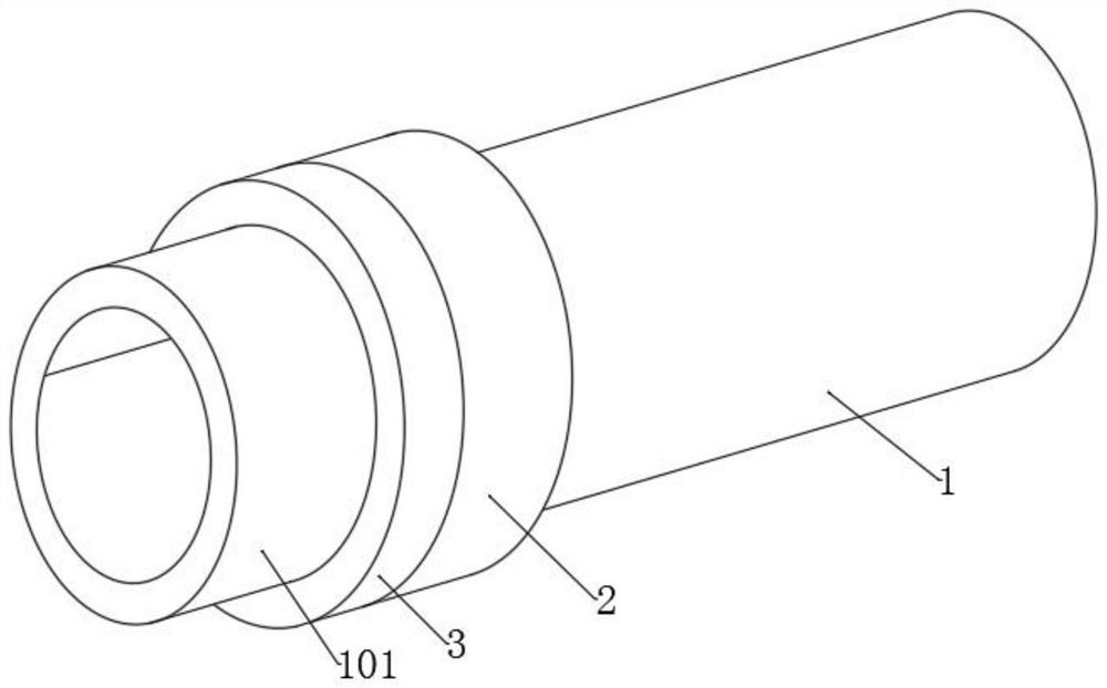 Gas leakage detection device for gas pipeline