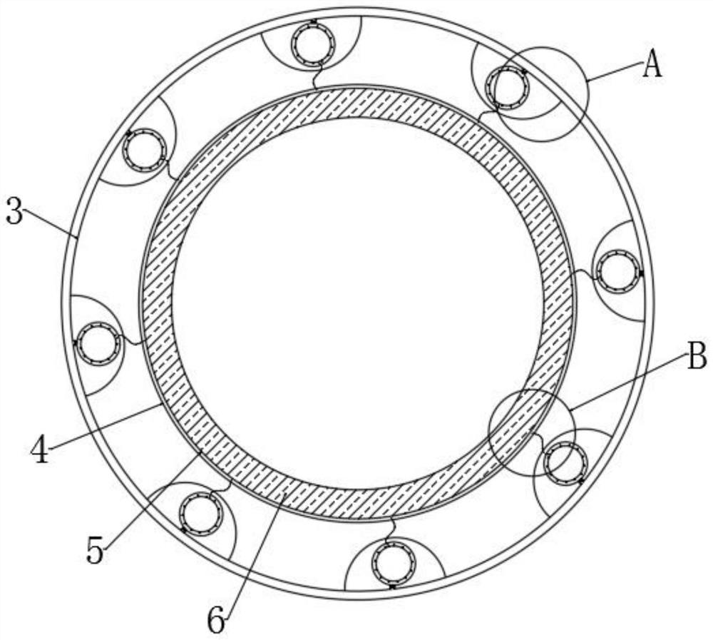 Gas leakage detection device for gas pipeline