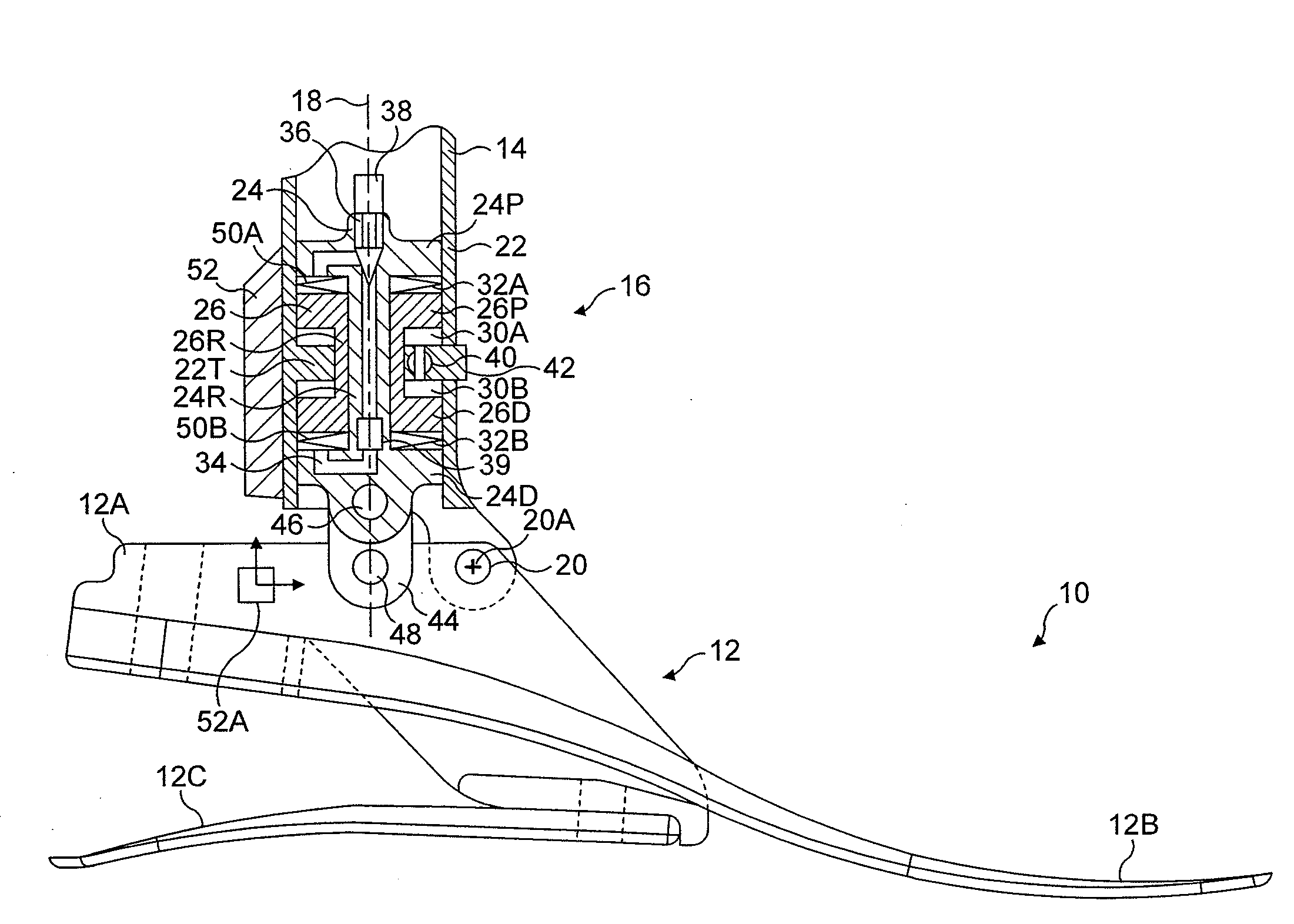 Prosthetic Ankle and Foot Combination