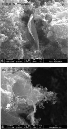 Preparation method for synthesizing graphene through biomass burning and application thereof