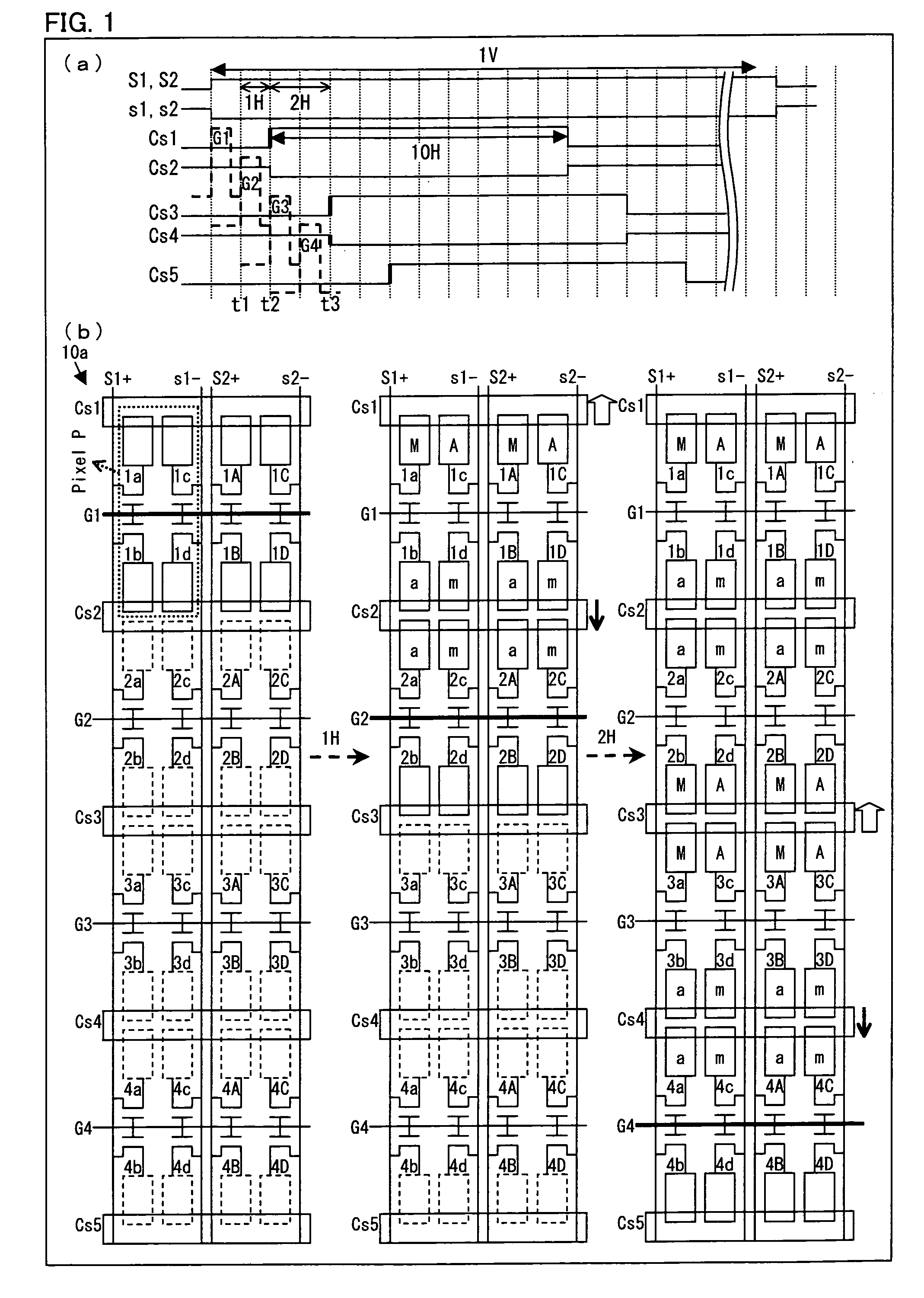 Liquid crystal display device, active matrix substrate, liquid crystal panel, liquid crystal display unit, and television receiver