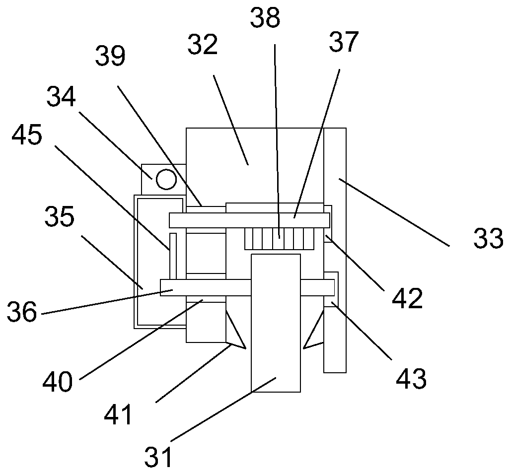 Thread end winding prevention transfer frame for garment processing plant