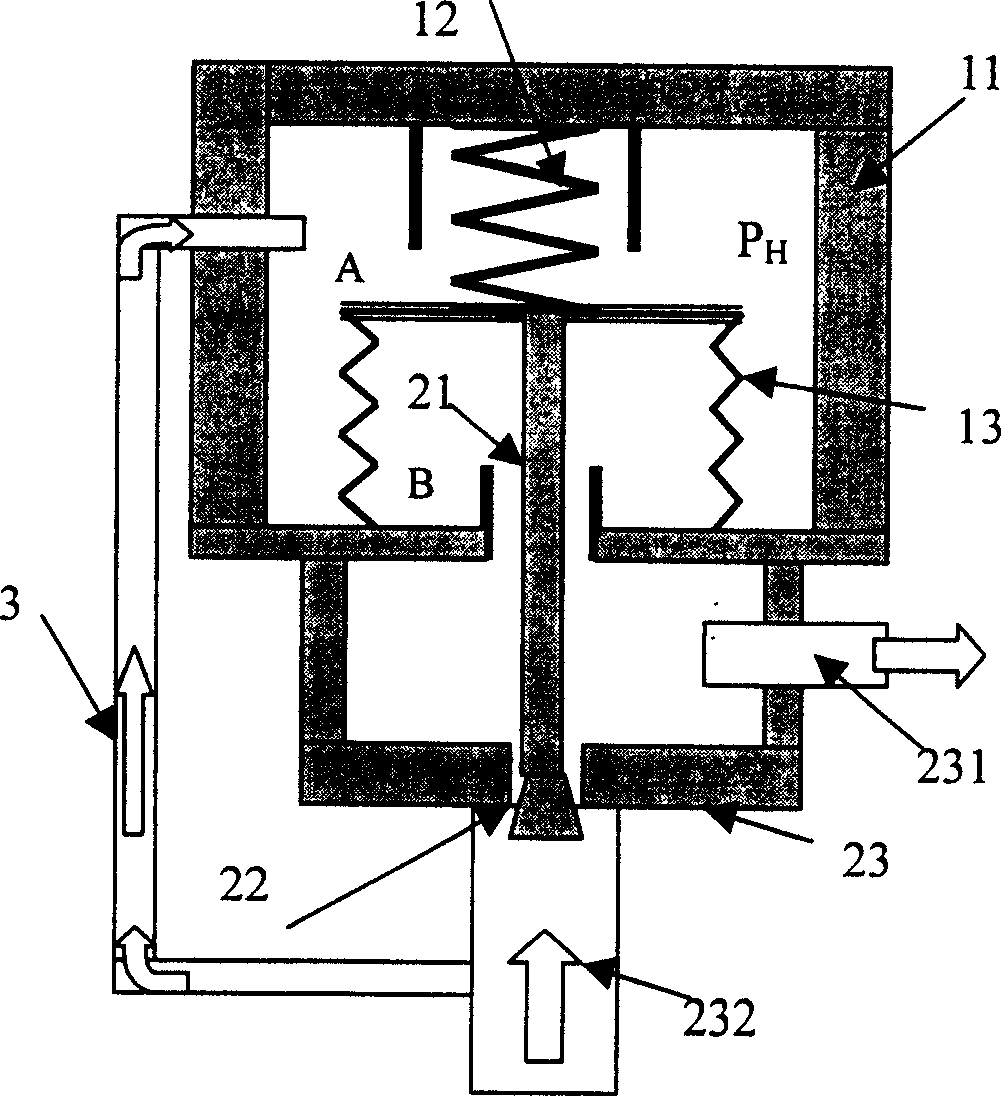 Differential pressure control adaptive throttle expansion valve