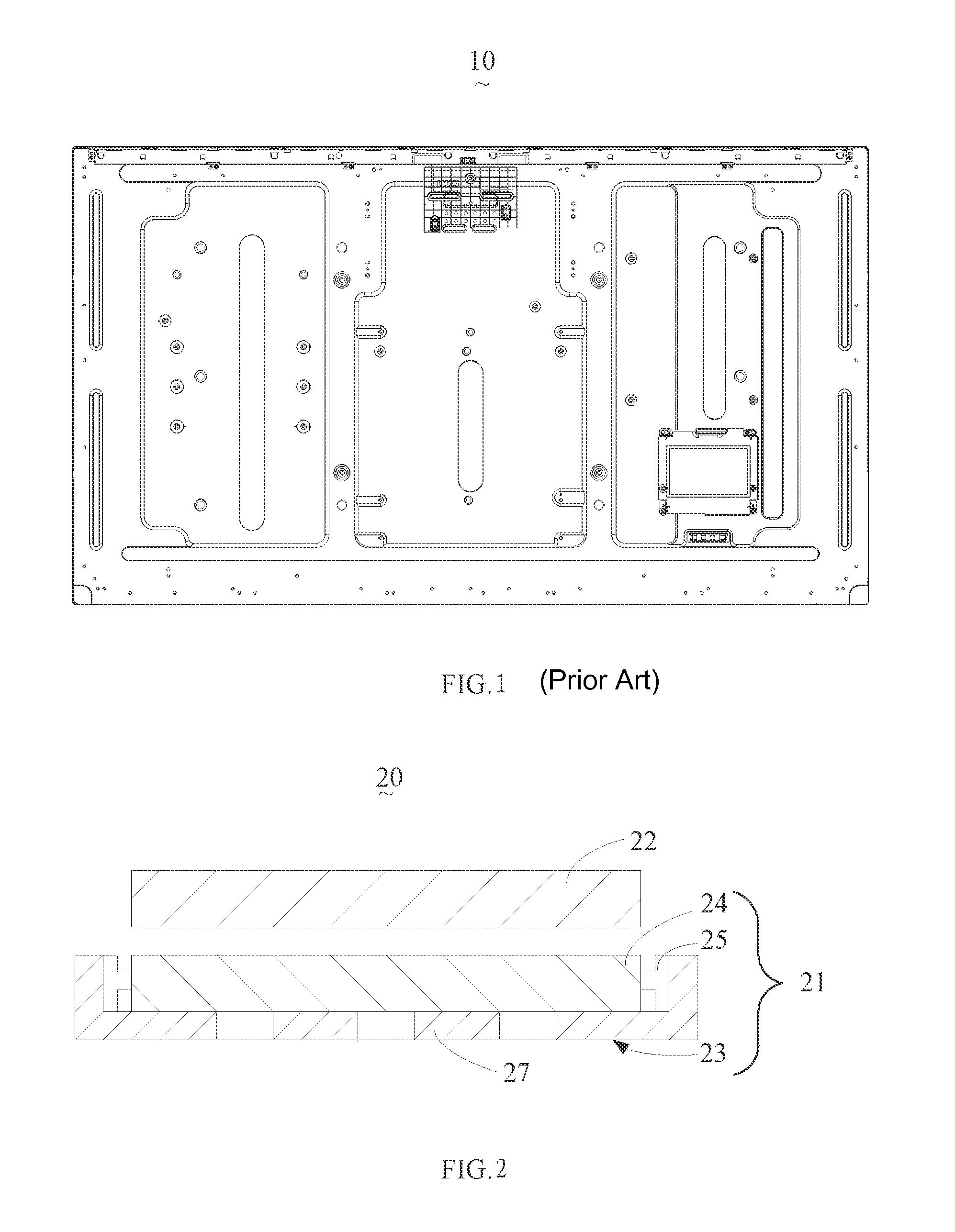 Flat Panel Display Device, Stereoscopic Display Device, and Plasma Display Device