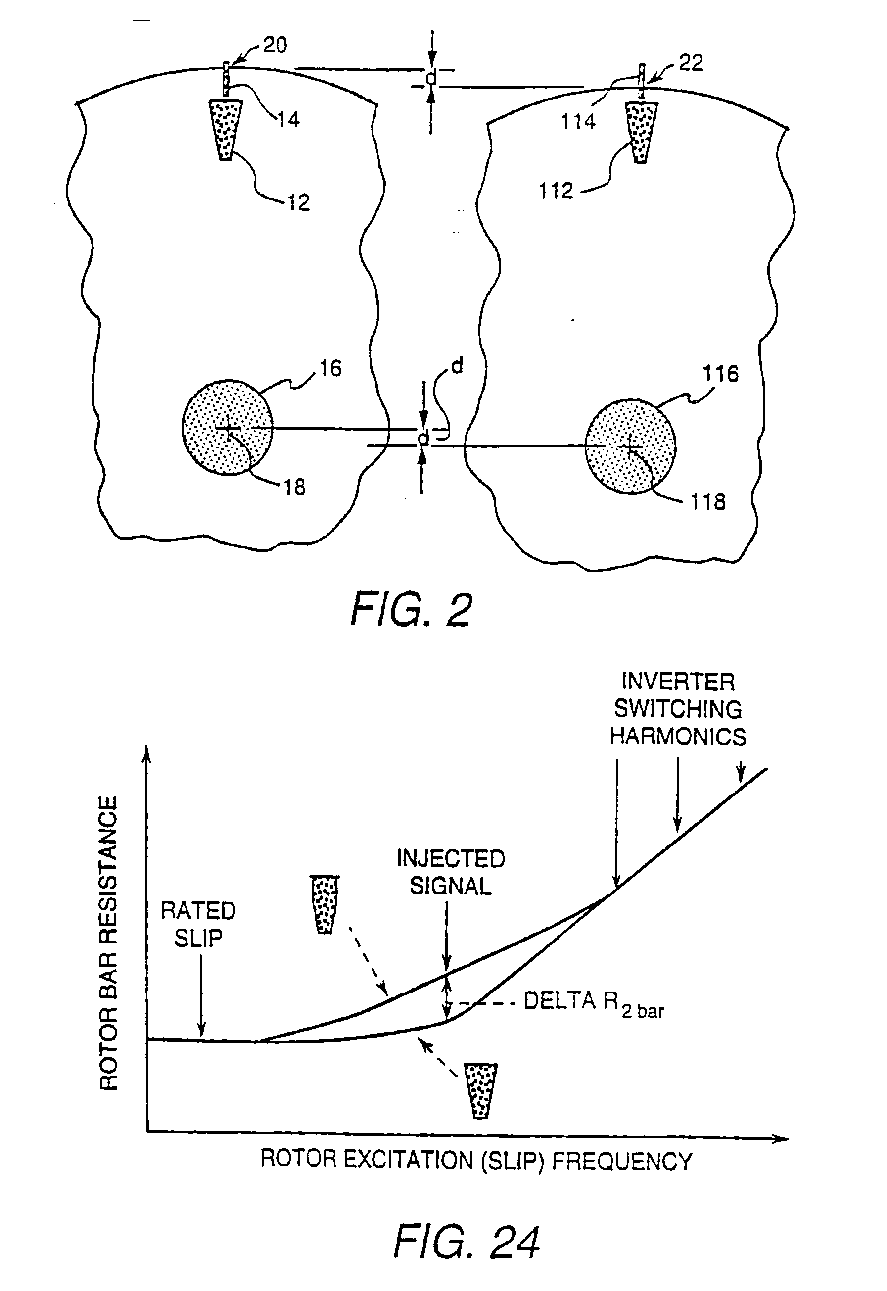 Sensorless control induction motor rotor slot shapes and fabrication methods