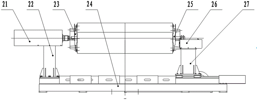 Inflatable cabinet sealing automatic welding positioning device