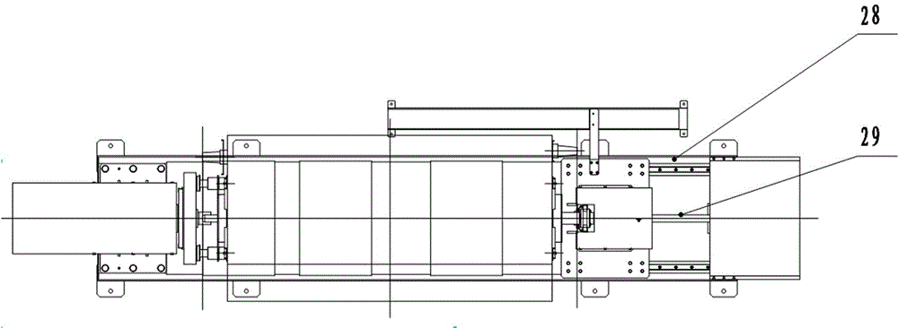 Inflatable cabinet sealing automatic welding positioning device