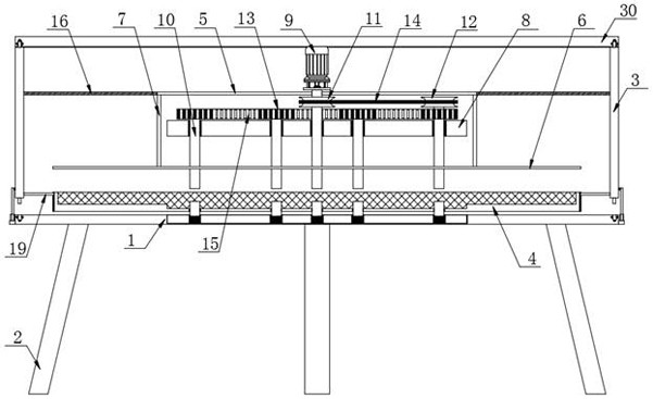 Deburring and grinding device for brake disc