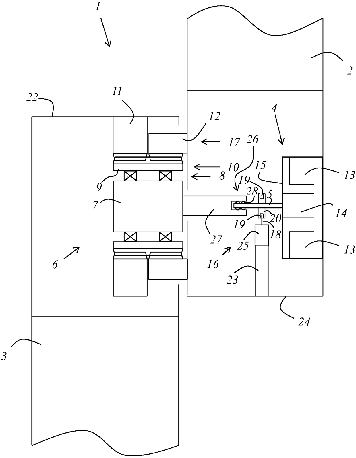 Motorized joint for programmable moving machine