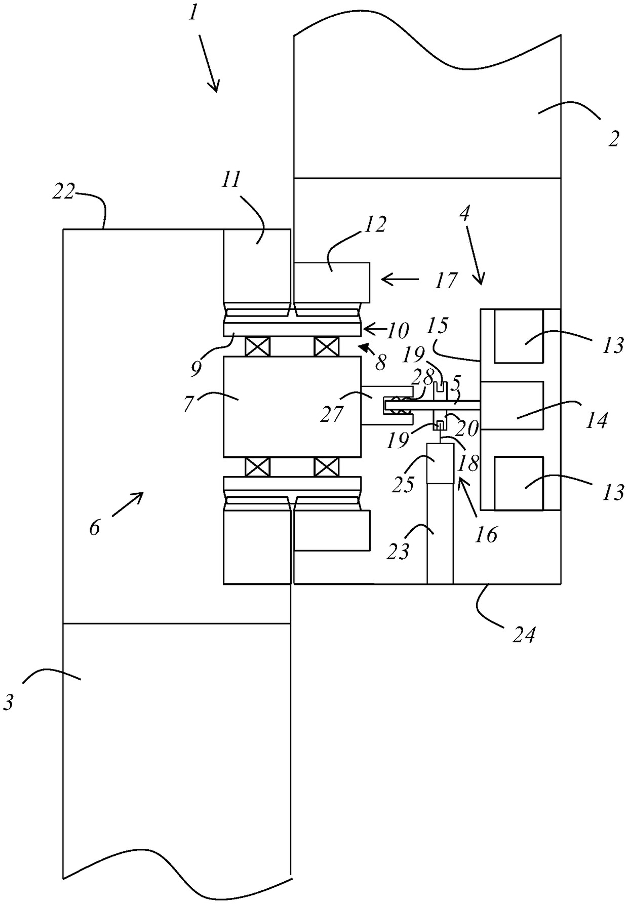 Motorized joint for programmable moving machine