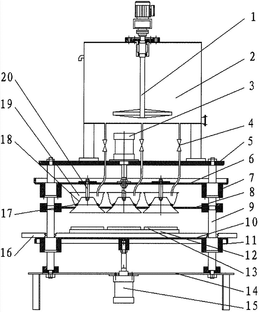 Sea sedge automatic dewatering forming machine