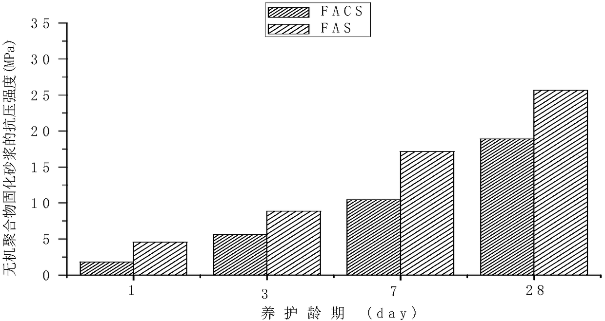 A kind of inorganic polymer sludge solidification mortar and preparation method thereof