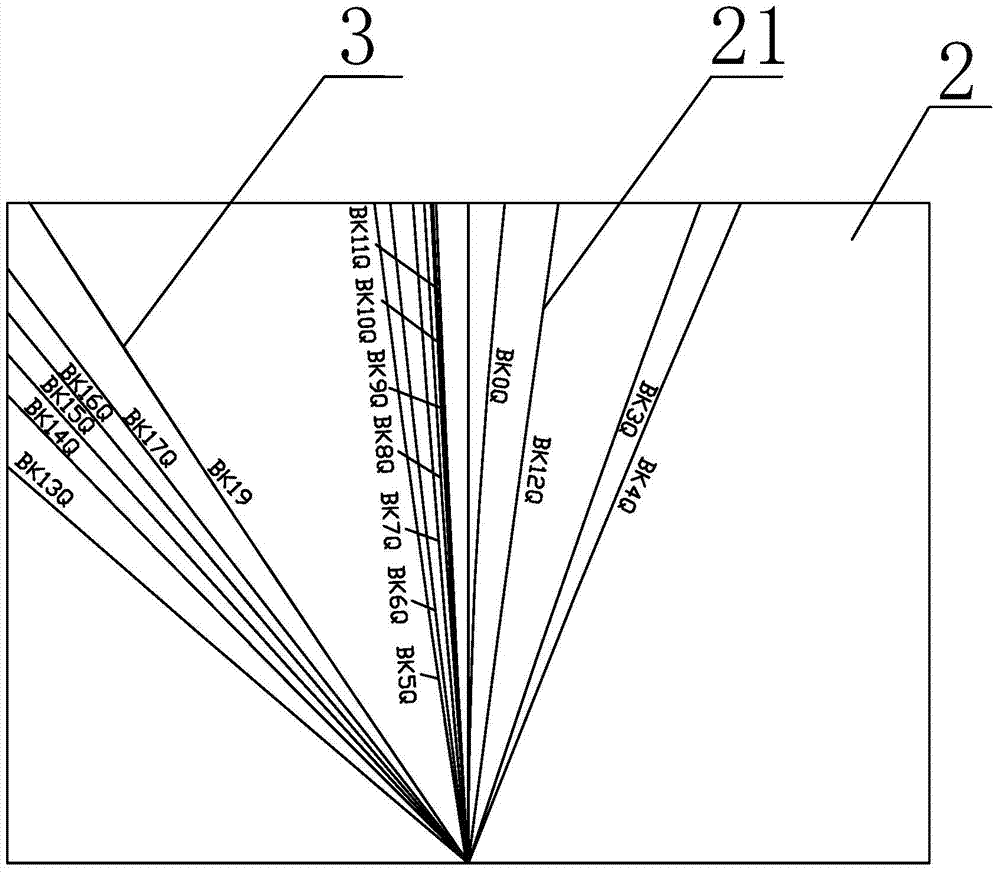 Universal template for assembling angles of hull segment parts and its manufacturing method