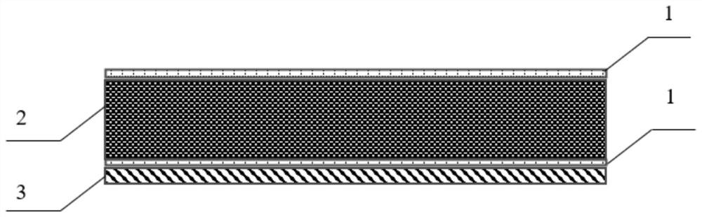 High-performance intumescent sandwich-structure ultrathin fireproof anticorrosive composite coating for steel structures and preparation method thereof