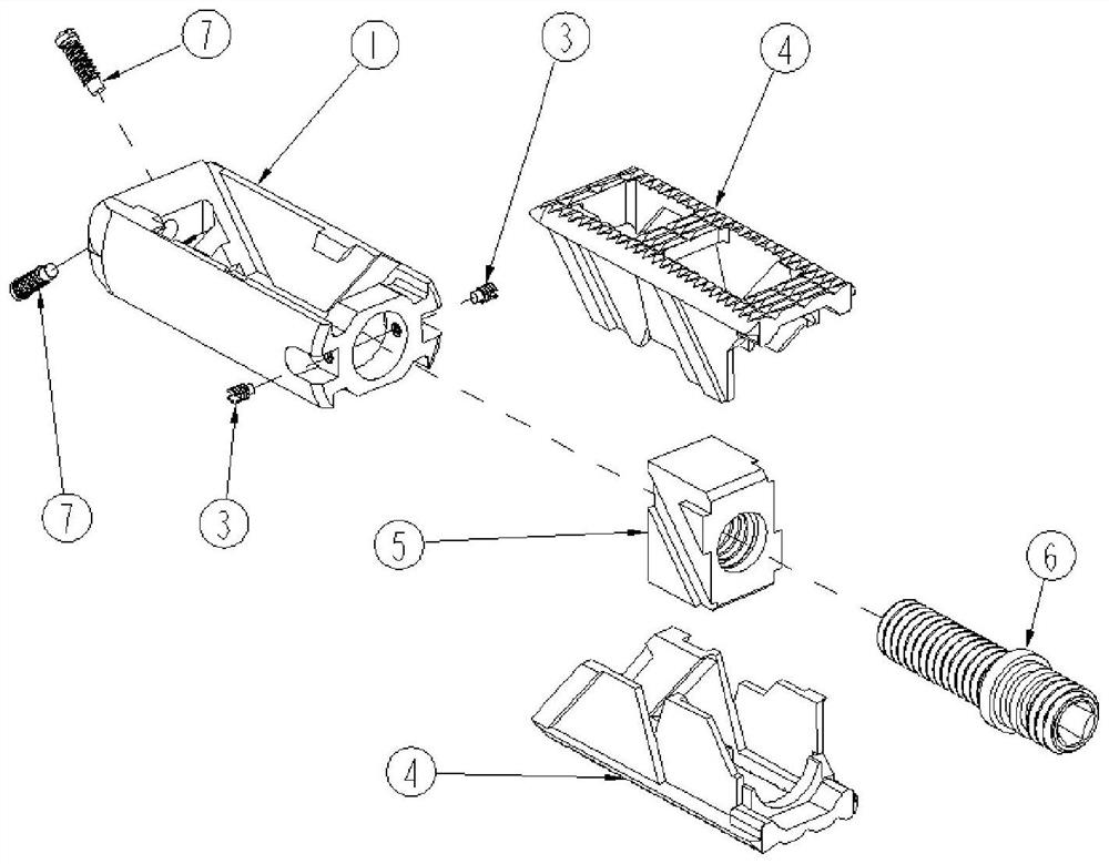 Height-adjustable high-stability interbody fusion cage capable of supplementing and pressurizing bone grafting