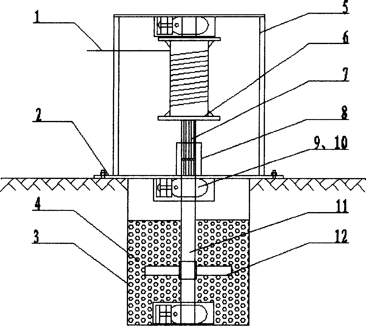 Stirring type damper