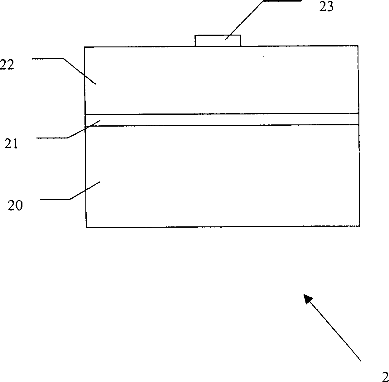 Light emitting element with metal base composite material carrier