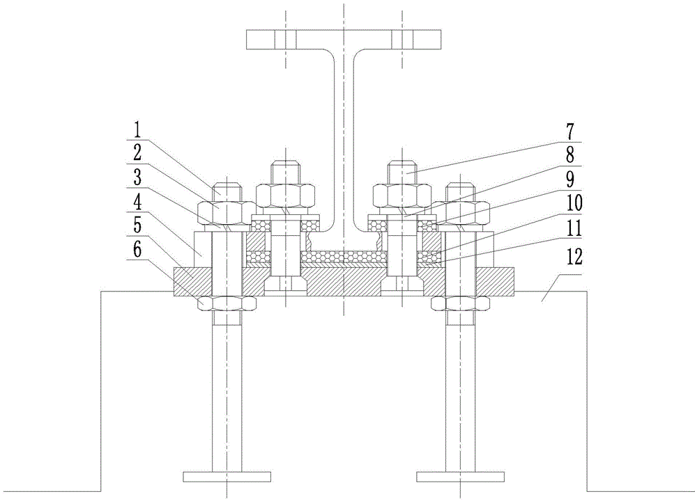 Low-maintenance low-and-middle-speed magnetic suspension three-dimensional adjustable fastener