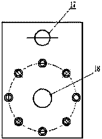 Double pendulum rod complex holder