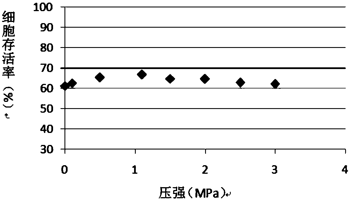 Mechanical stimulation method for improving in-vitro preservation effect of articular cartilage