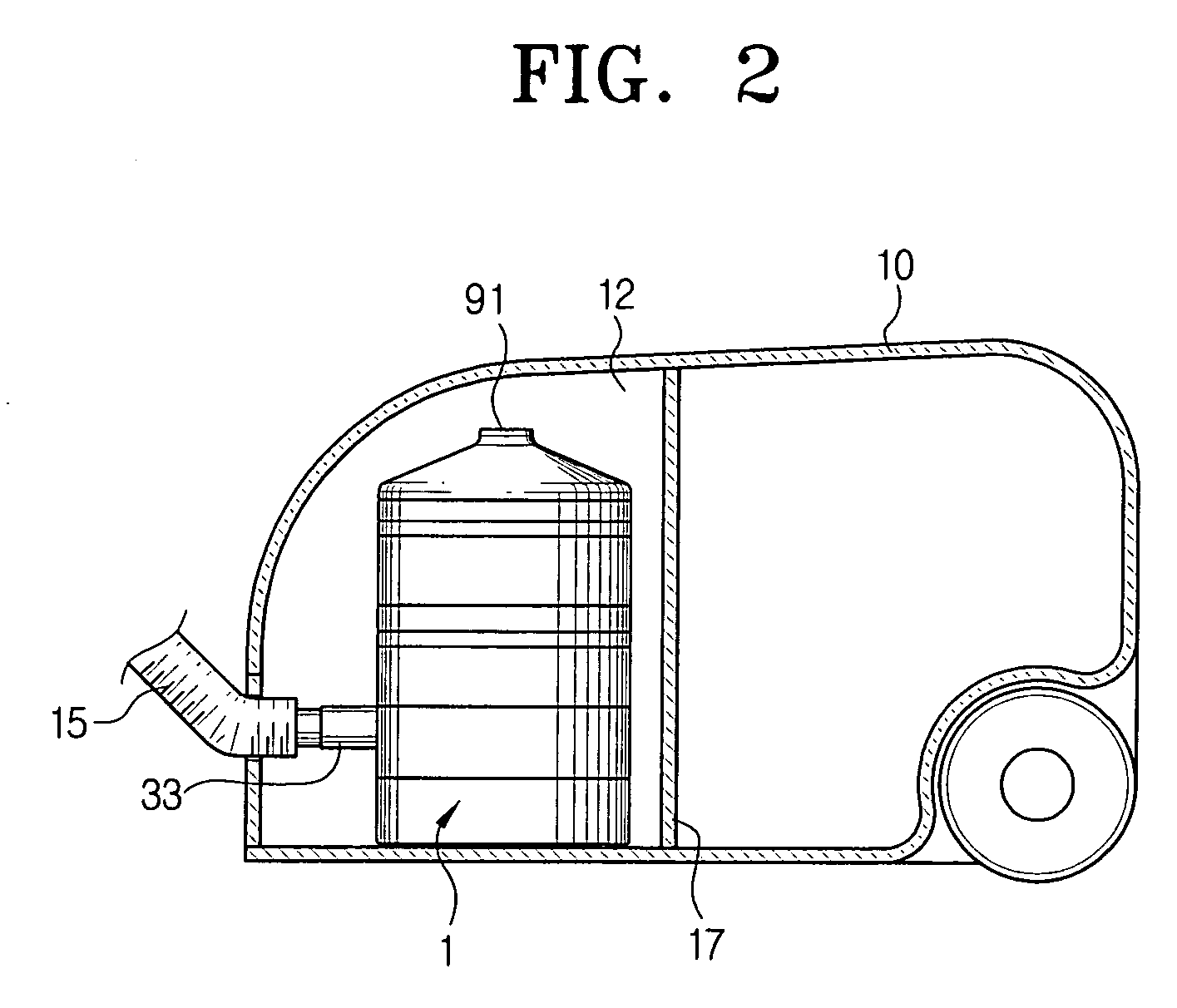 Multi-cyclone dust separator and a vacuum cleaner using the same