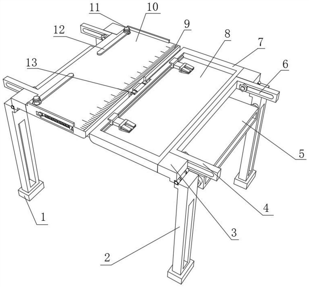 Auxiliary drawing tool for interior design