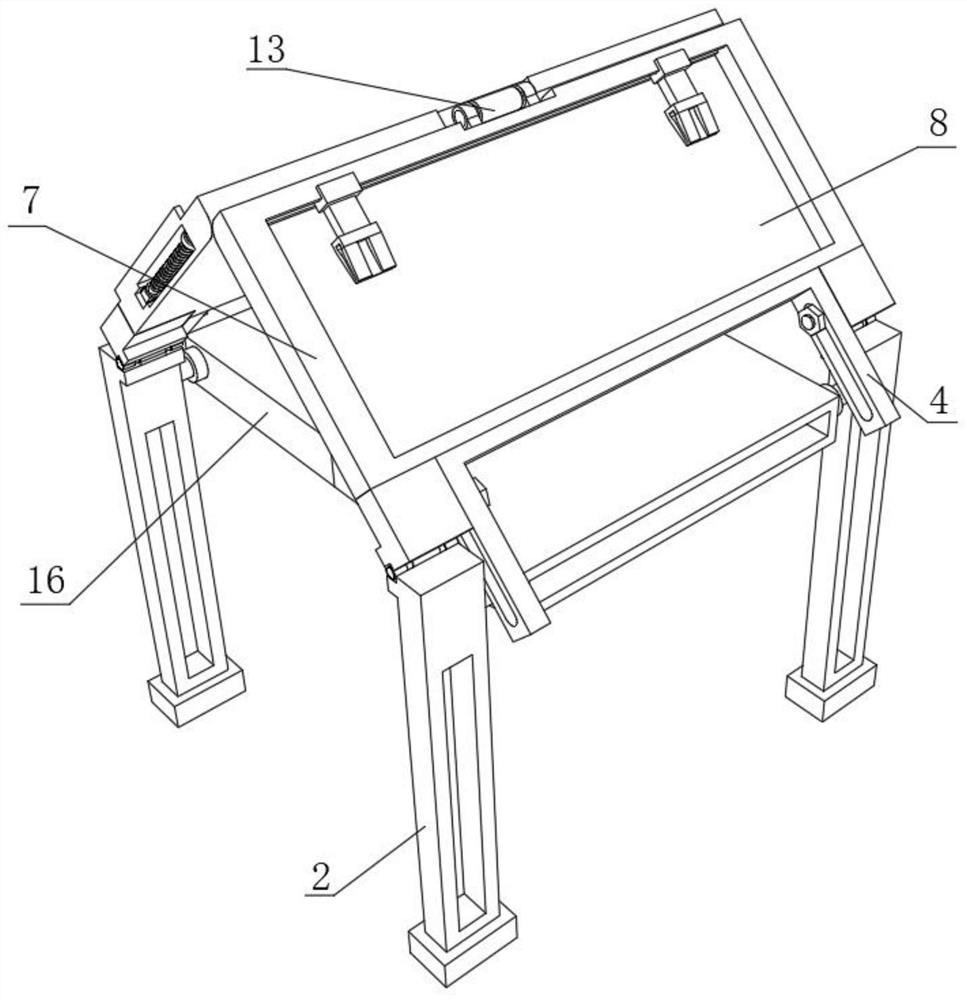 Auxiliary drawing tool for interior design