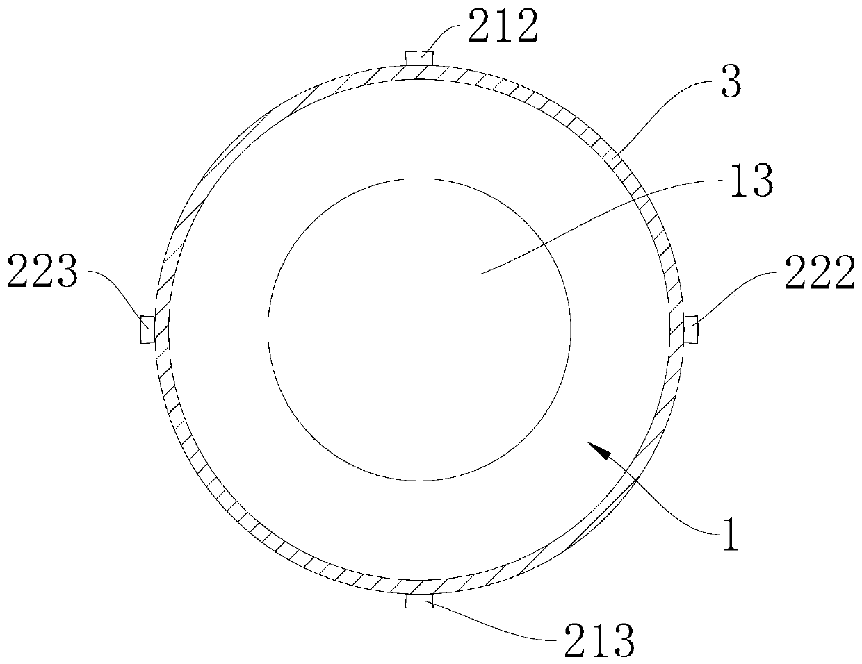 Heater and low-temperature heating smoking set