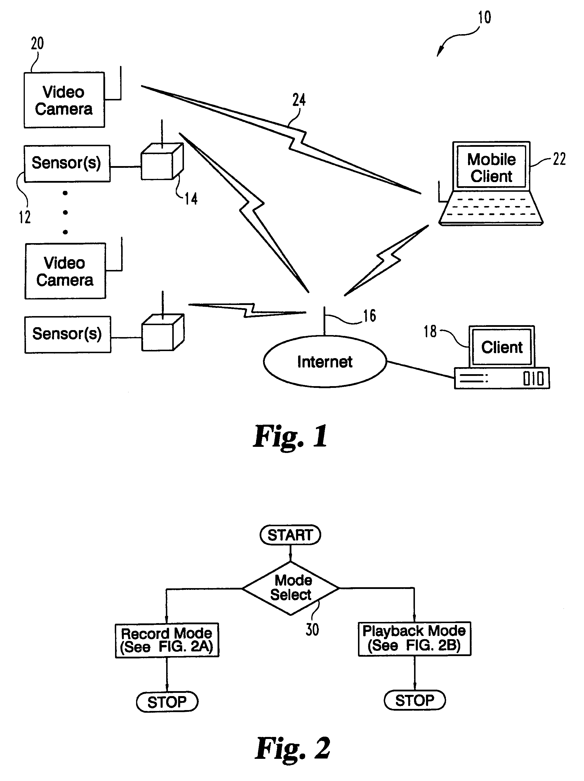 Real-time wireless video exposure monitoring system