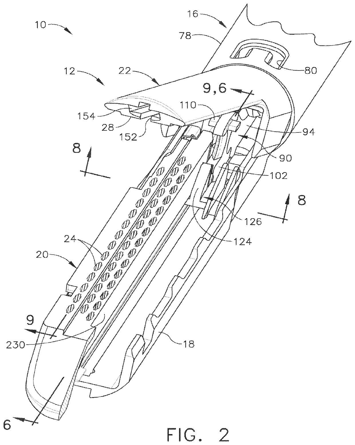 Articulating surgical stapling instrument incorporating a two-piece e-beam firing mechanism