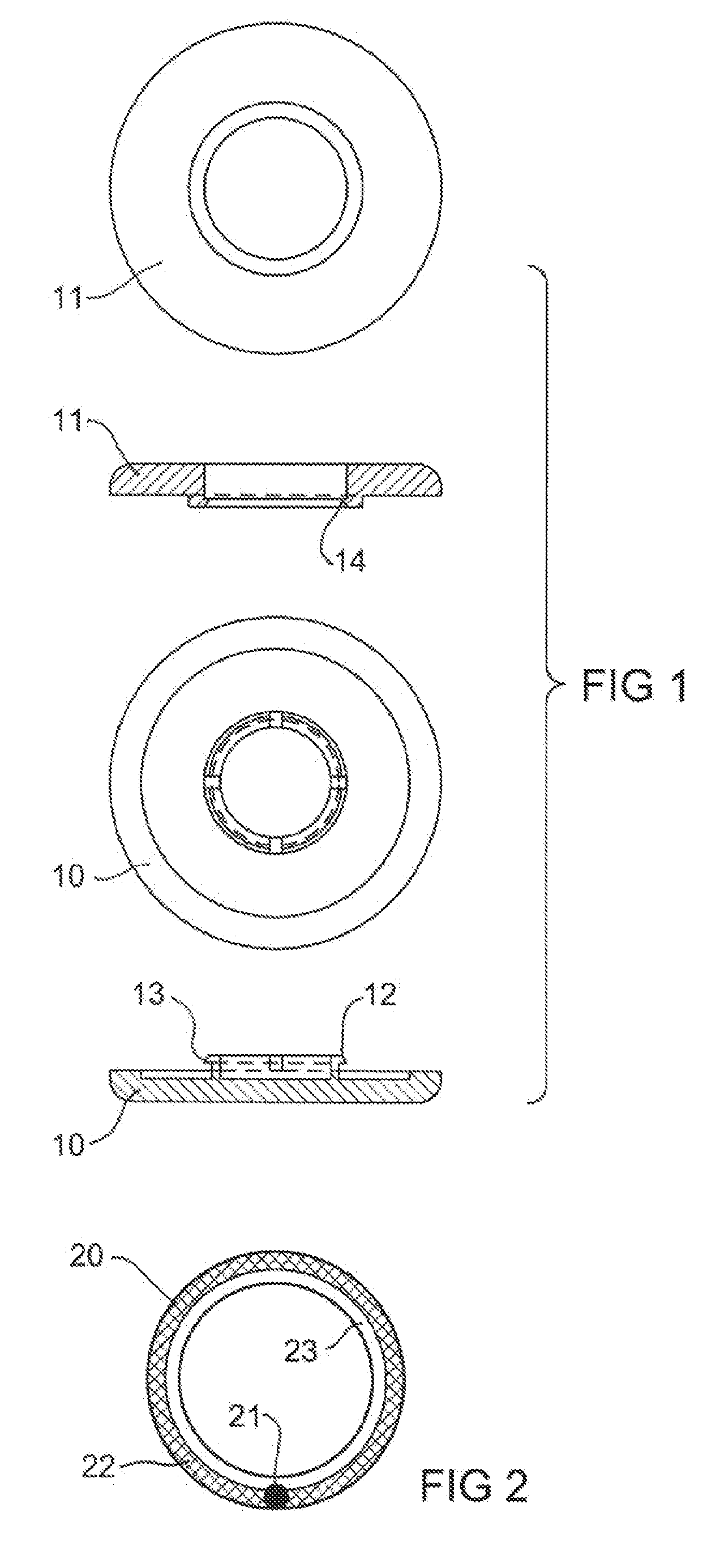 RFID tag assembly and method