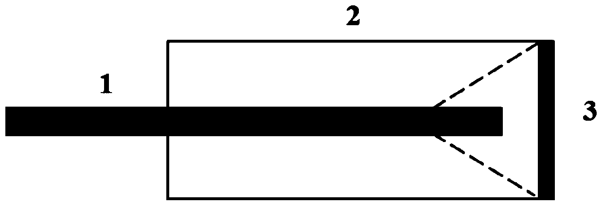 Miniature diaphragm type optical fiber end FP pressure sensor, manufacturing method and application