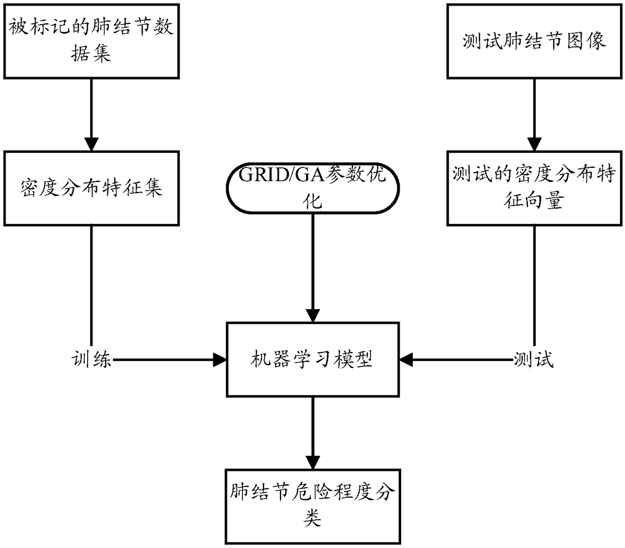 System and method for realizing risk classification of pulmonary nodules in computer software system