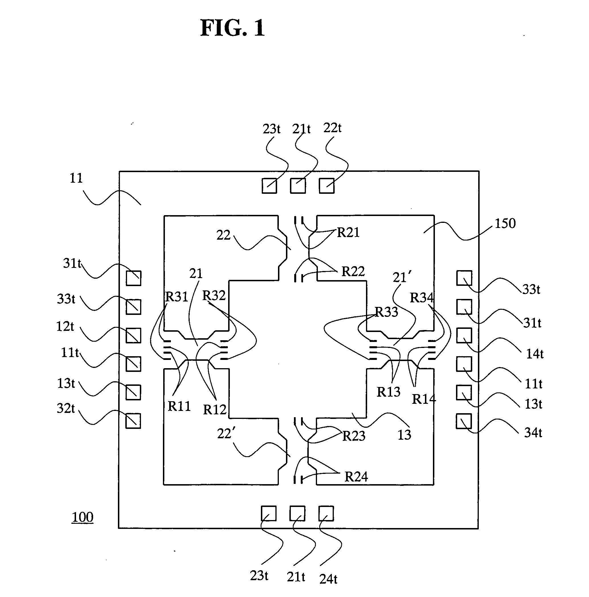 Semiconductor acceleration sensor