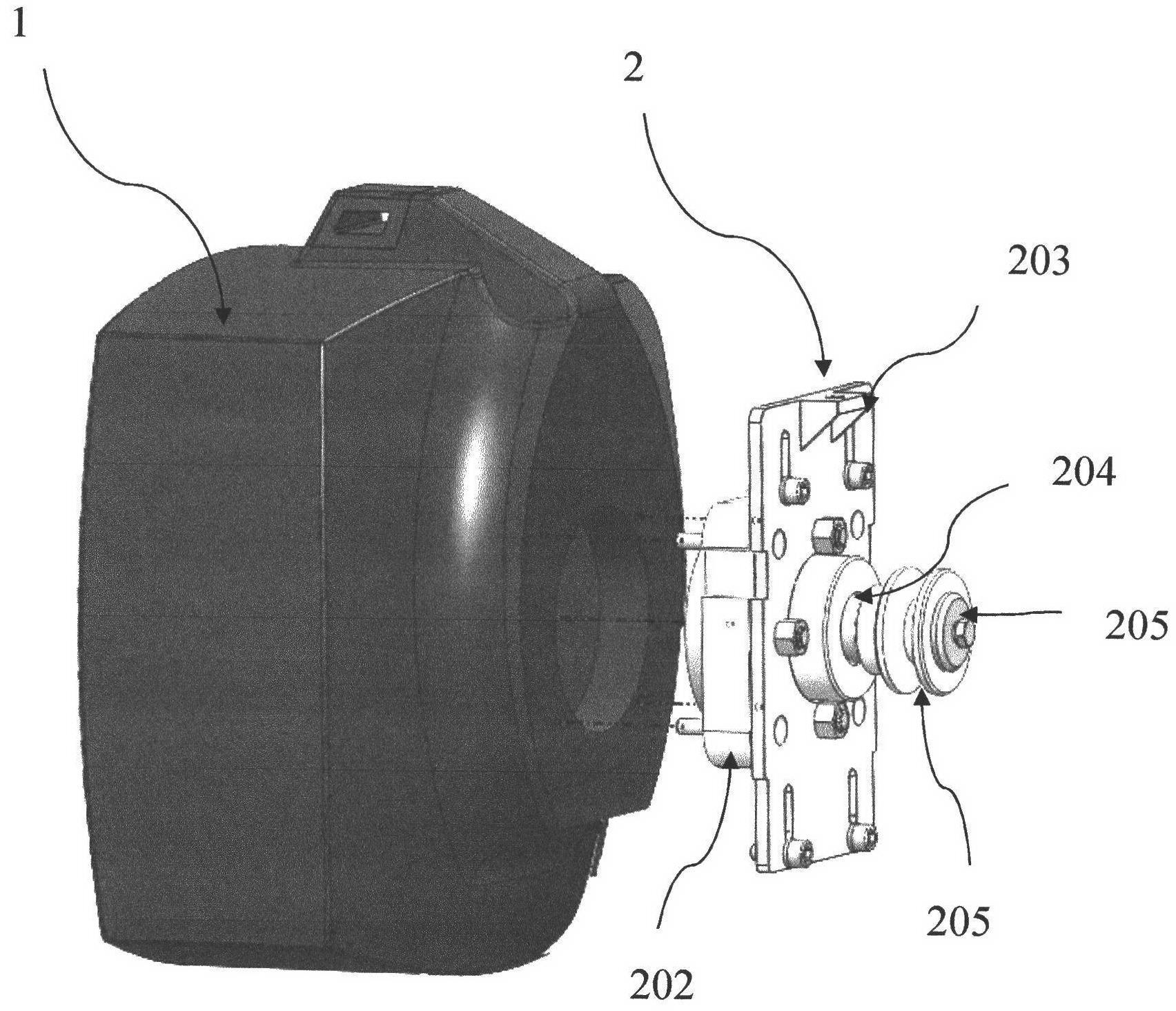 Portable tree digging machine