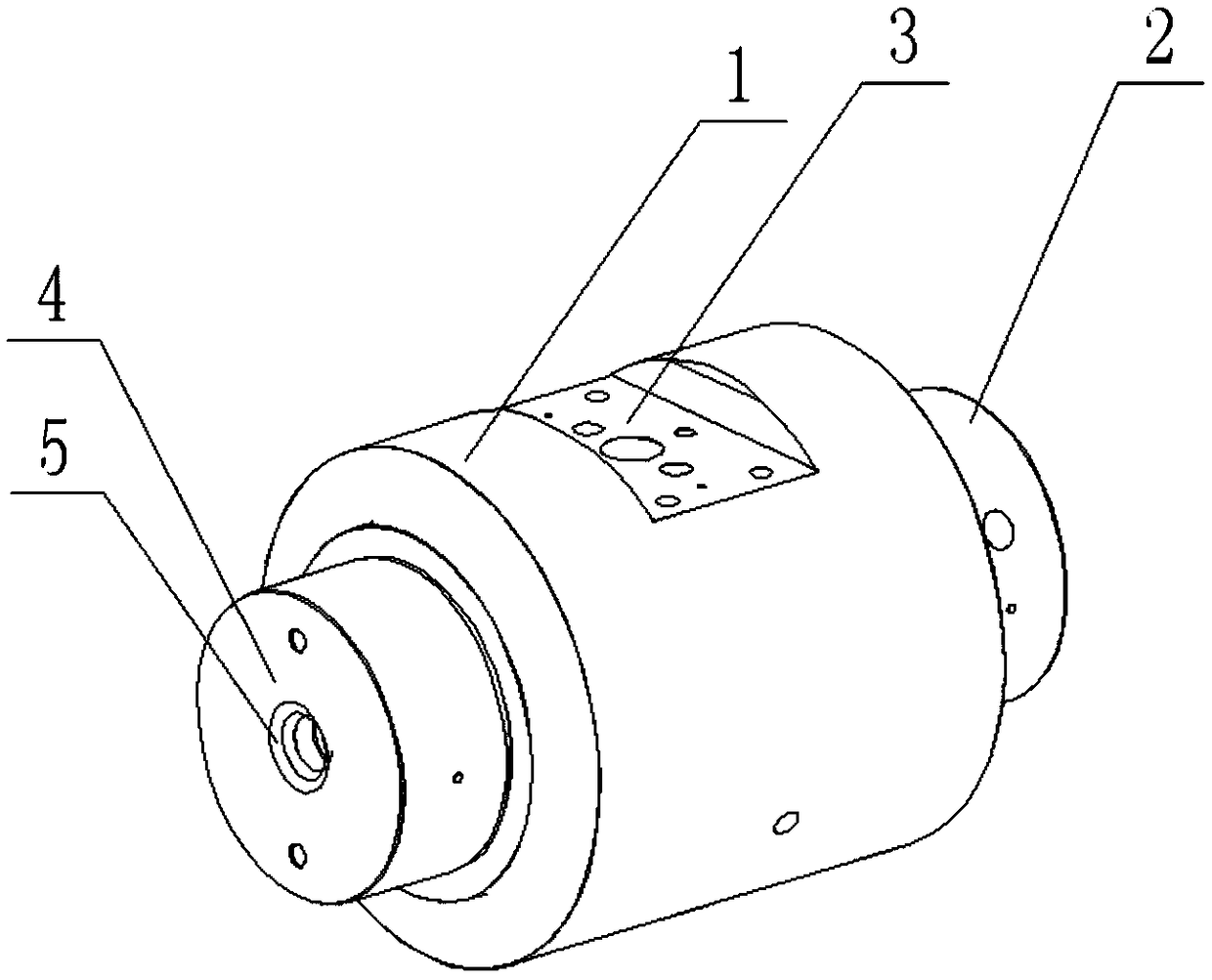 Processing method of crosshead pin of low-speed diesel engine for MAN-series ship