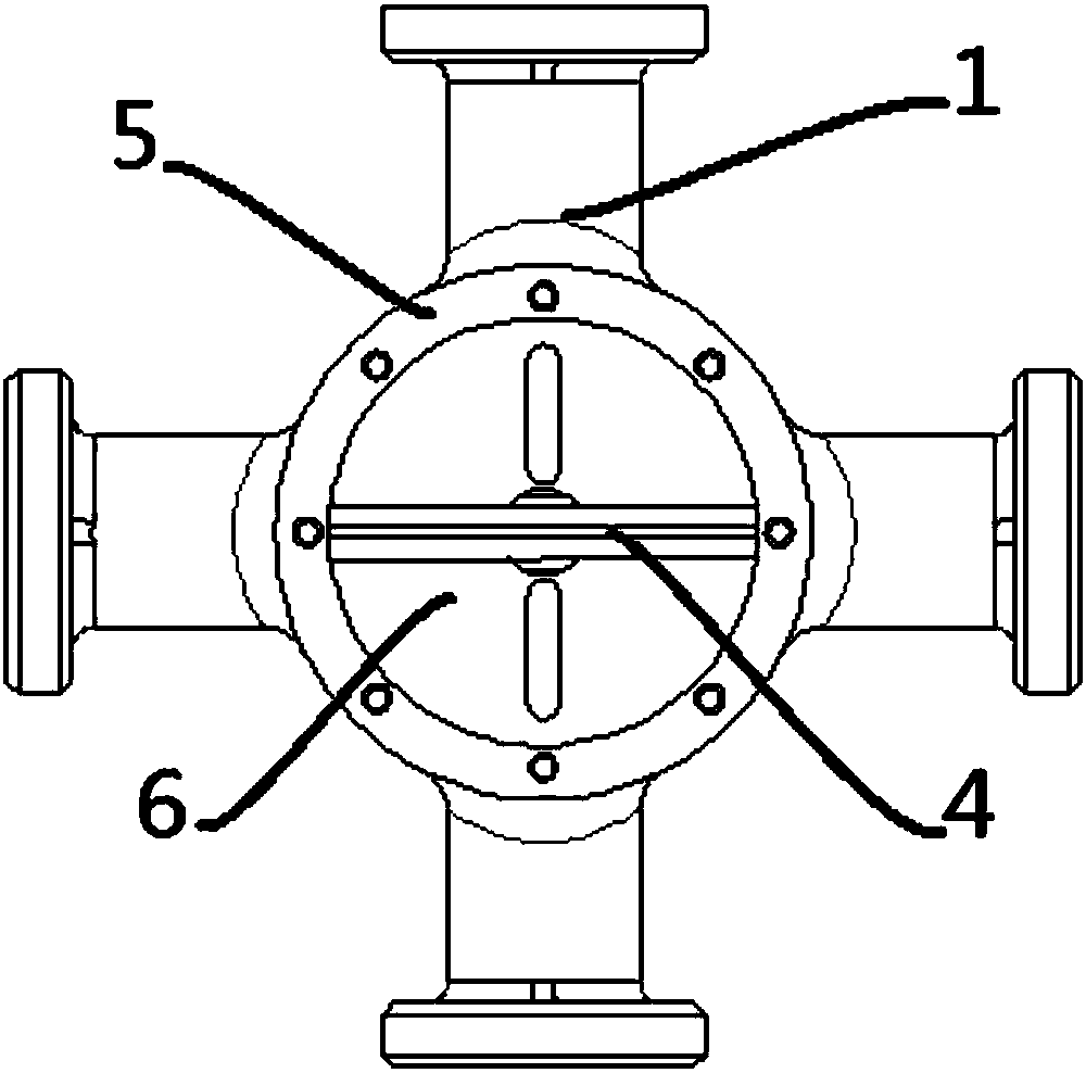 Four-channel and three-way reversing and automatic checking plunger valve