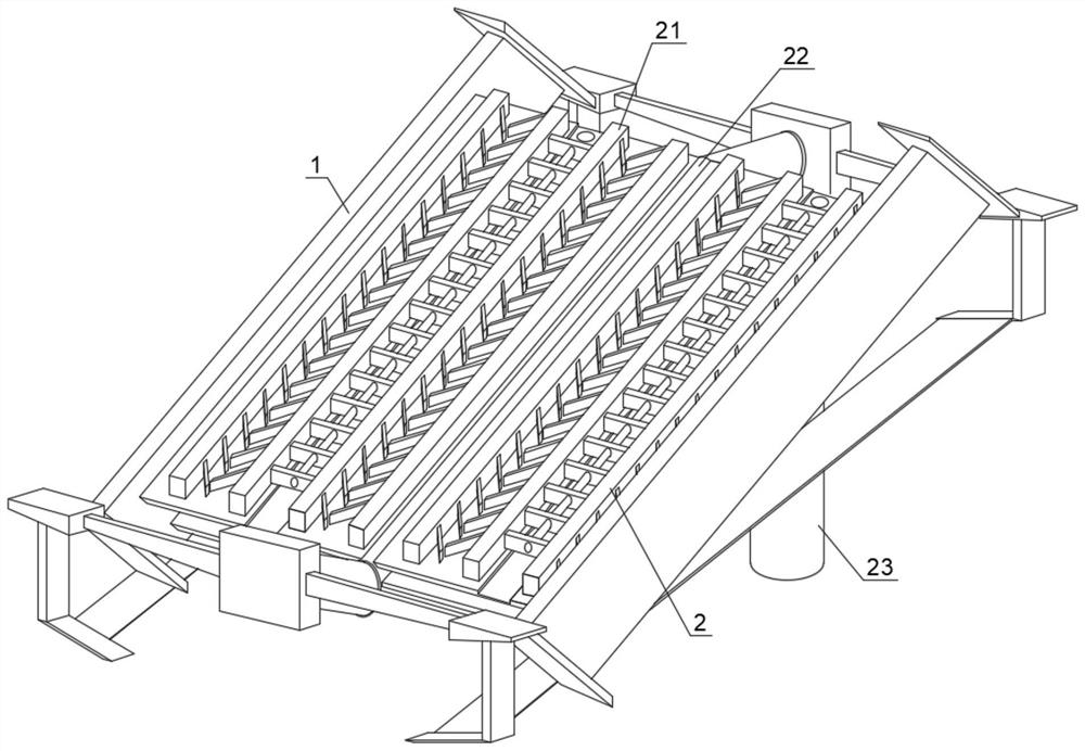 Improved typesetting conveying device with monitoring function